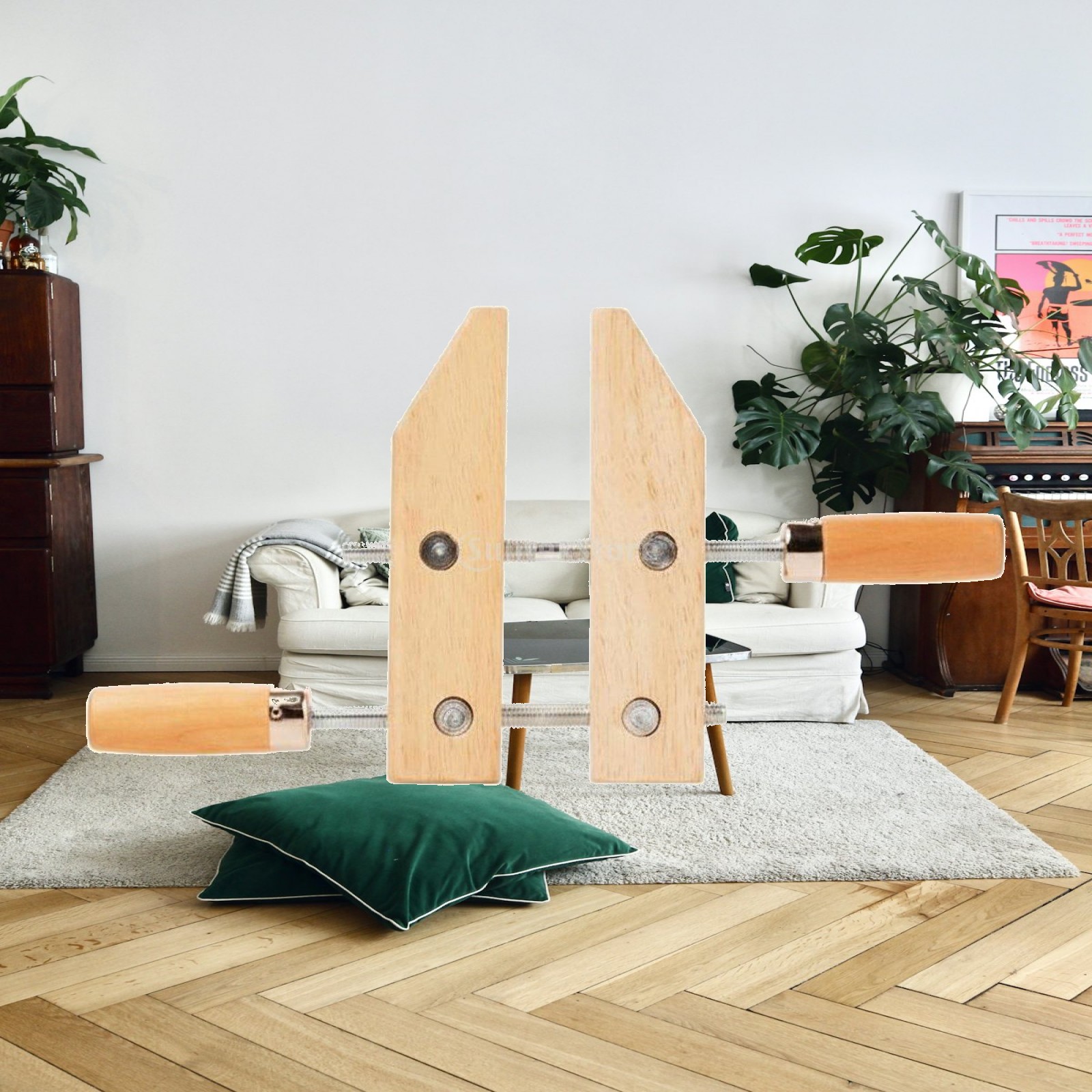 Woodworking And Carpentry - 木工用調整可能クランプ、ゴムウッドスチール製大工クランプ、楽器修理用大工道具