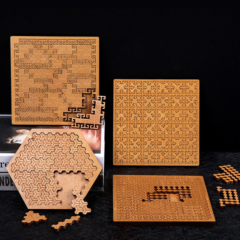 Woodworking Hobby - 不可能な木製パズル 大人向け IQ パズル 不可能なジグソーパズル 頭の体操