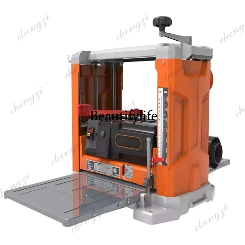 Woodworking Thicknesser - A81小型高出力木工電動カンナ片面厚削り機2000W 220v電動木工カンナ