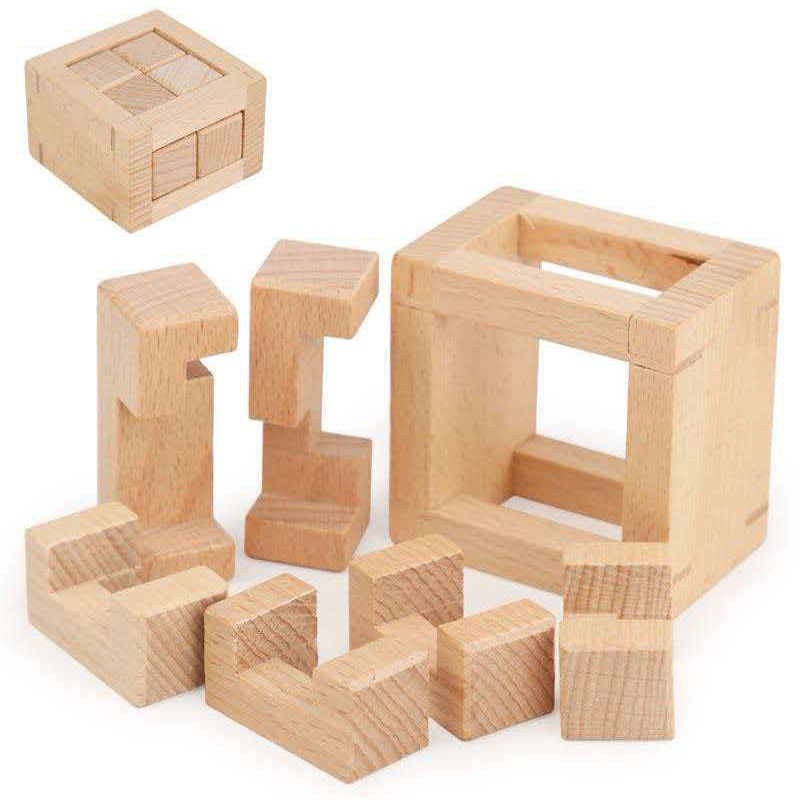Woodworking Hobby - YueYu II 木製解体パズル 難しい頭脳体操 大人と子供向け ルバンロック