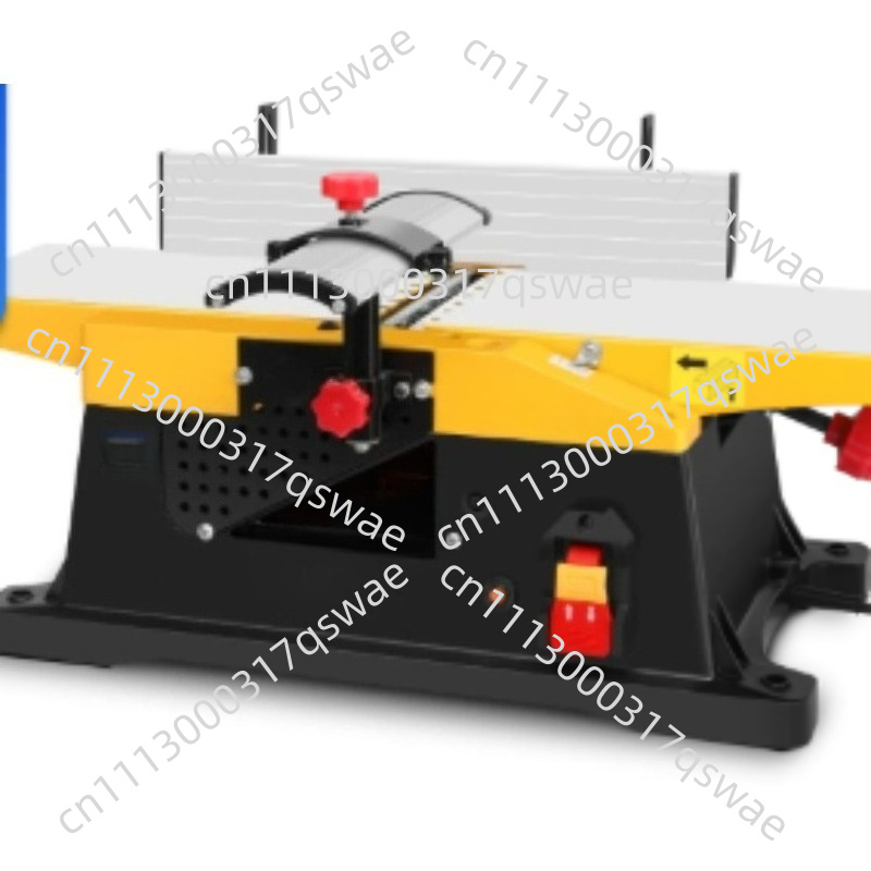 Woodworking Thicknesser - 木工用ベンチトップジョインター 6インチ 1800W 電動木材厚削り盤 ハンドプレーナー 木工ジョインター