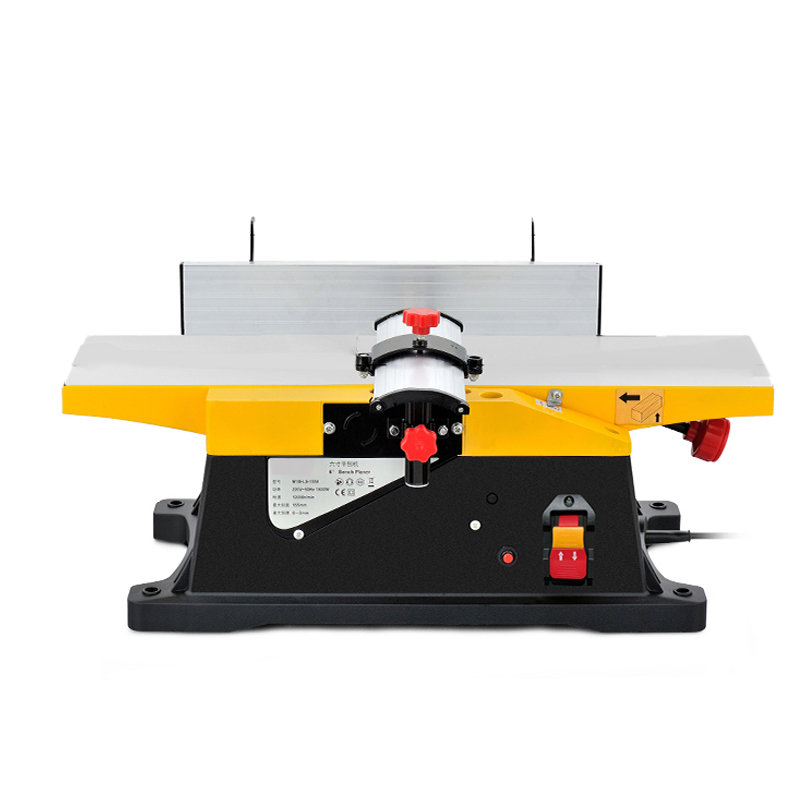 Woodworking Thicknesser - 6インチ電動木材厚削り盤、木工用卓上プレーナー、小型木材平削り盤、木工用電動プレーナー