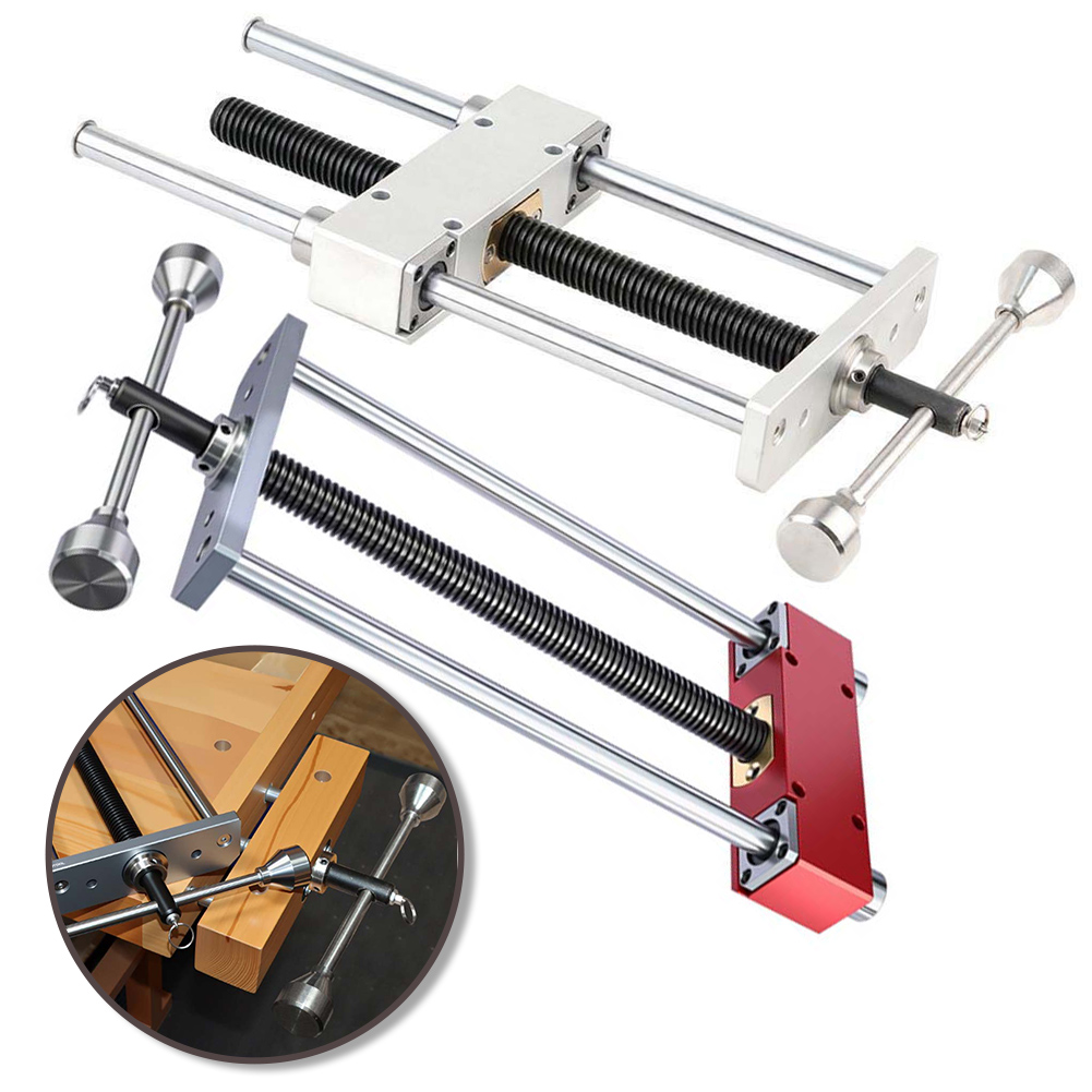 Woodworking Front Vise - 精密ヘビーデューティ木工バイス作業台フロント慣性バイスアルミ合金木製ベンチクランプ CNCオペレーター木工職人向け