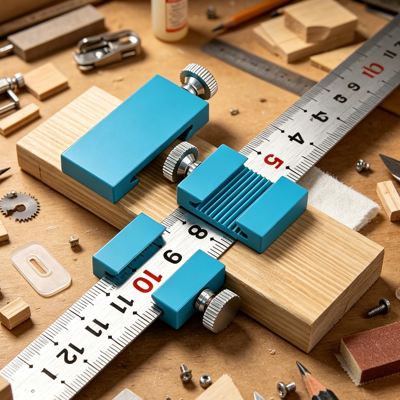 木工定規ストップ大工定規位置決めスクライビングブロック木工ス - Woodworking And Carpentry のレビューと価格