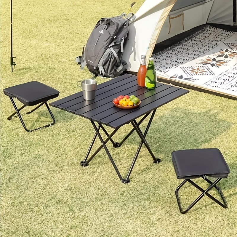 軽量コンパクト折りたたみキャンプスツールポータブルマルチシー - Woodworking Outdoor Furniture のレビューと価格