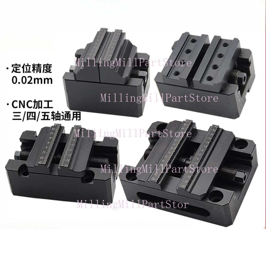 CNC 4-5 軸セルフセンタリングバイス H55 H60  - Woodworking Front Vise のレビューと価格