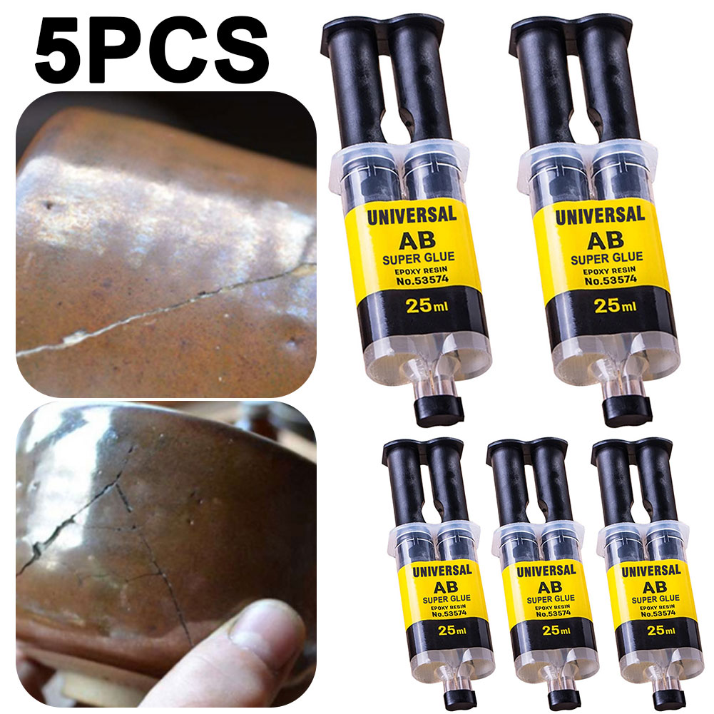 ユニバーサルエポキシ樹脂スーパー AB 接着剤ガラス金属セラ - Woodworking Glue のレビューと価格