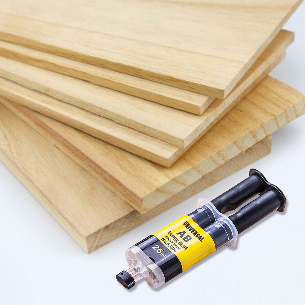 ユニバーサルエポキシ樹脂スーパー AB 接着剤ガラス金属セラ - Woodworking Glue のレビューと価格