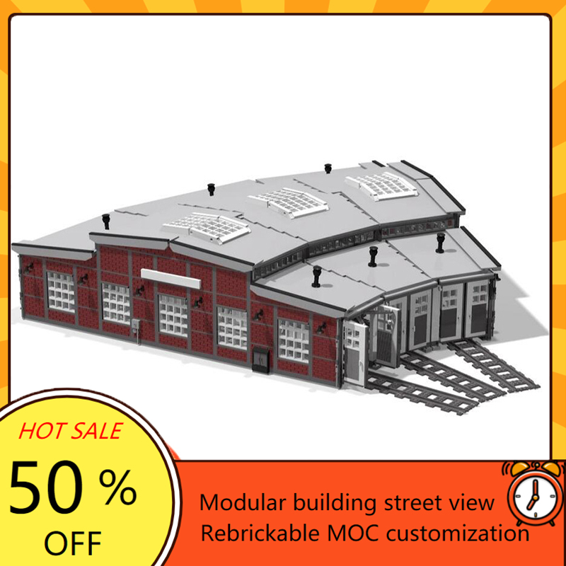 5286ピース MOC クリエイティブ モジュラー鉄道駅セッ - Turning Gouge Set のレビューと価格