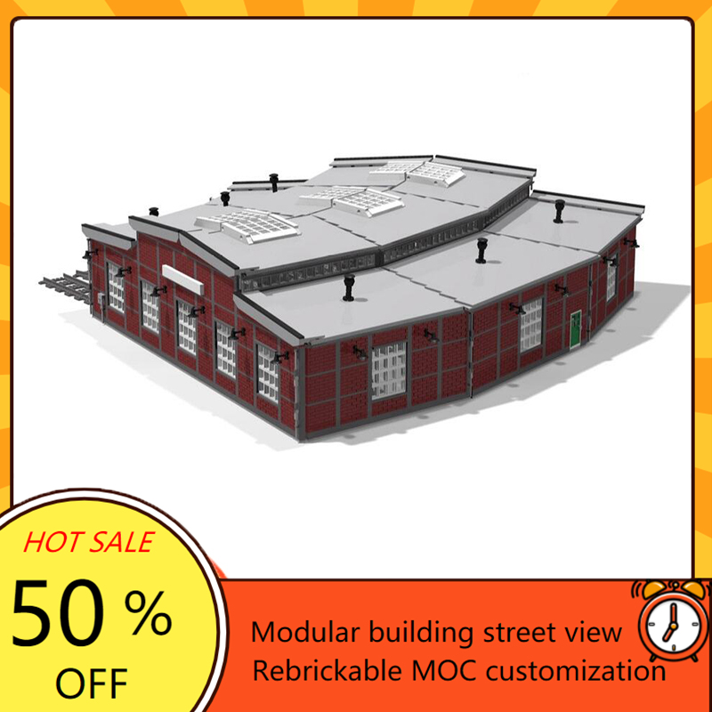 5286ピース MOC クリエイティブ モジュラー鉄道駅セッ - Turning Gouge Set のレビューと価格