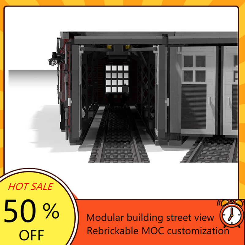 5286ピース MOC クリエイティブ モジュラー鉄道駅セッ - Turning Gouge Set のレビューと価格