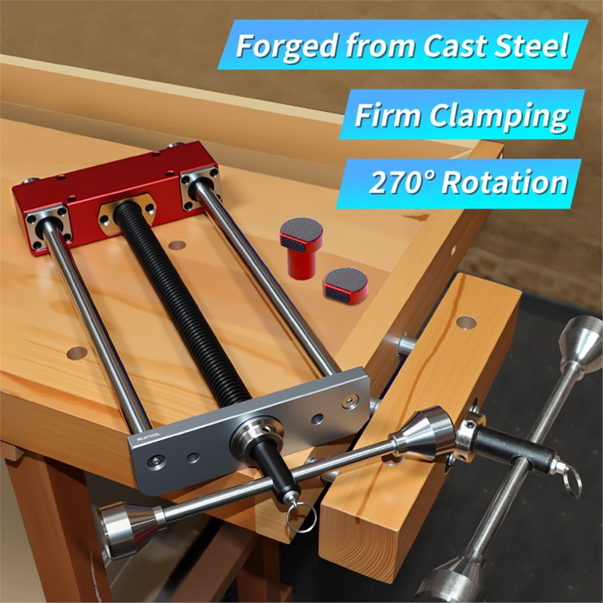 DT35BG ワークベンチ フロント慣性バイス 4個セット  - Woodworking Front Vise のレビューと価格