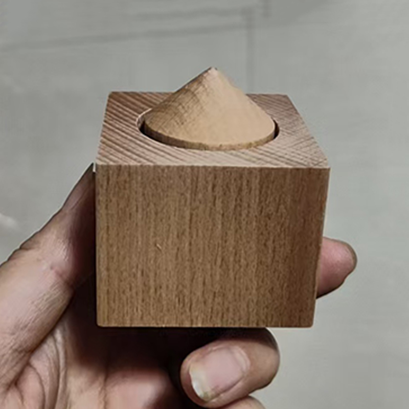 不可能な木製ブロックは、シリンダーのクローズアップを表現しま - Woodworking Hobby のレビューと価格