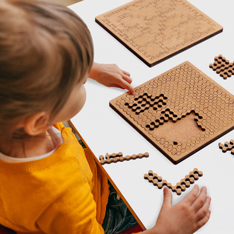 不可能な木製パズル 大人向け IQ パズル 不可能なジグソー - Woodworking Hobby のレビューと価格