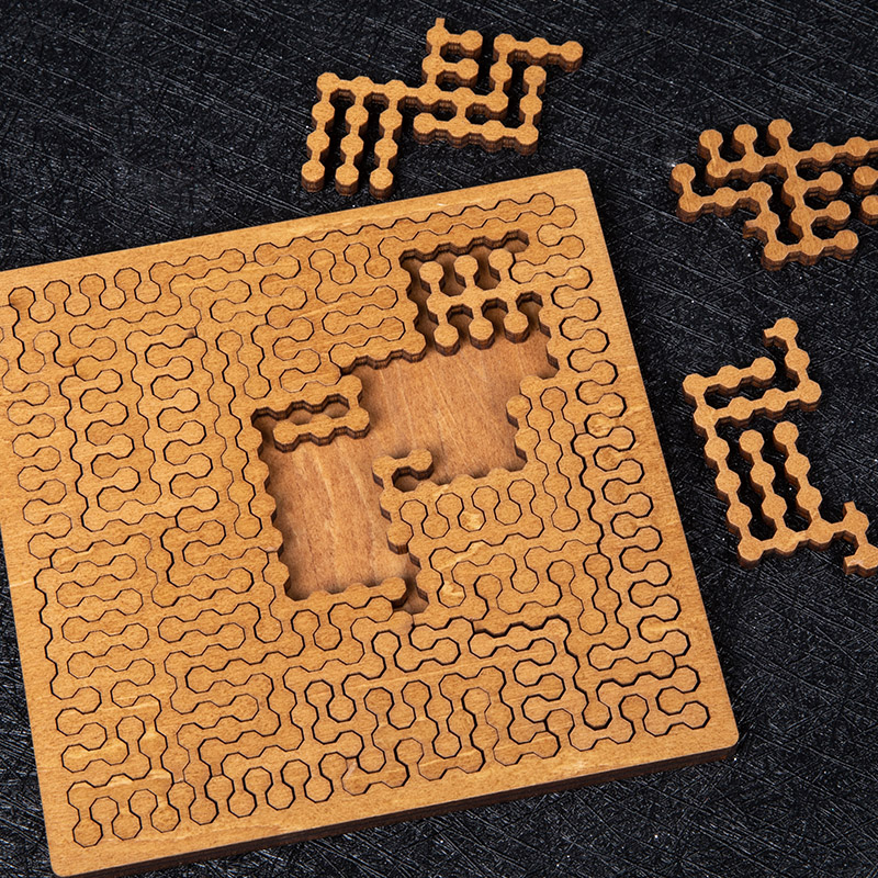 不可能な木製パズル 大人向け IQ パズル 不可能なジグソー - Woodworking Hobby のレビューと価格