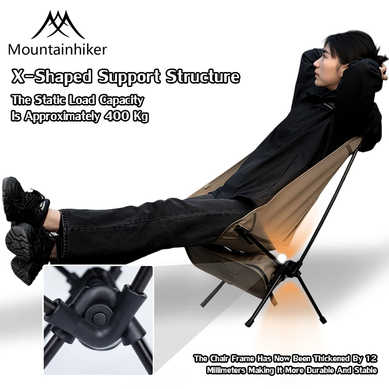 折りたたみ式超軽量ムーンチェアポータブルレイジーキャンプチェ - Woodworking Outdoor Furniture のレビューと価格