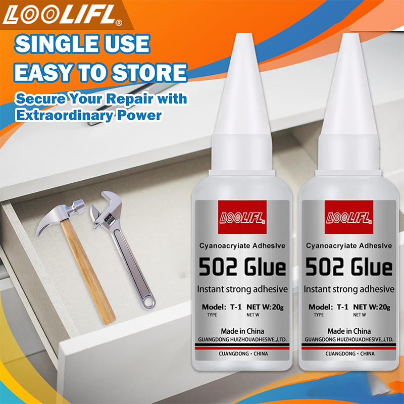 1-3pcs、20ml、502極度の接着剤、速乾性のシアノア - Woodworking Glue のレビューと価格