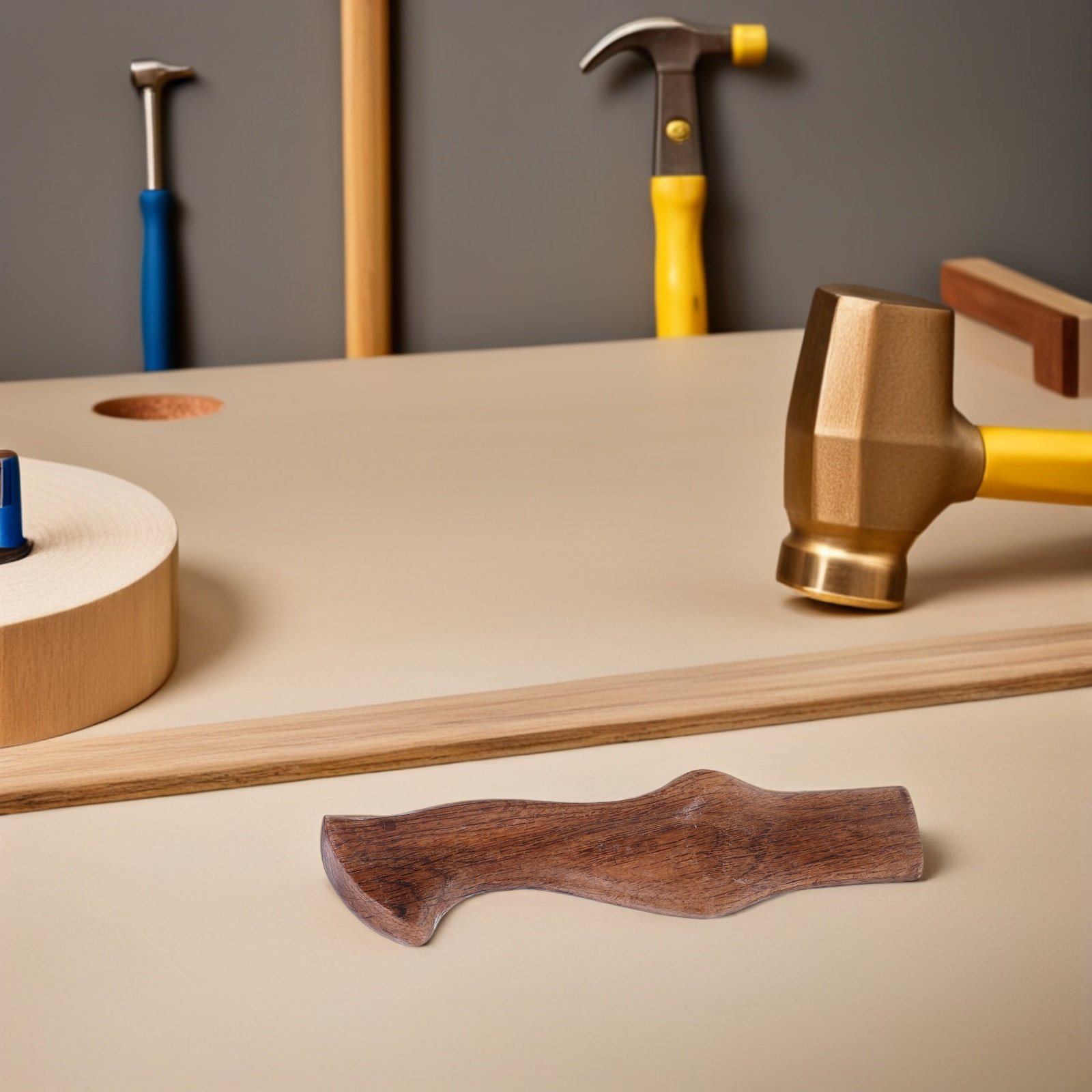木製斧の柄の交換用 21cm 無垢材グリップ アウトドア薪割 - Woodworking Hatchet のレビューと価格