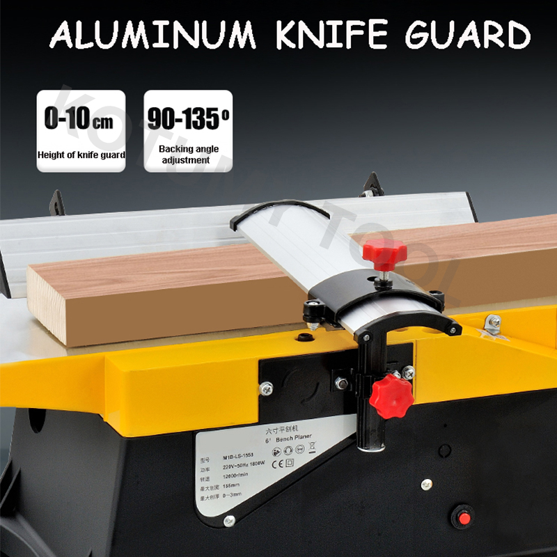 6インチ電動木材厚削り盤、木工用卓上プレーナー、小型木材平削 - Woodworking Thicknesser のレビューと価格