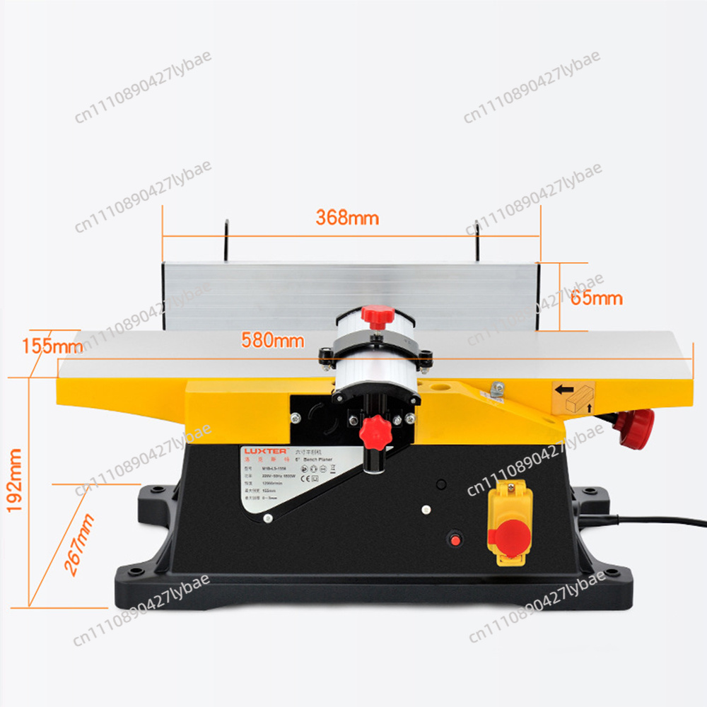1800W電動木材厚削り盤多機能木工用電動プレーナー機 - Woodworking Thicknesser のレビューと価格