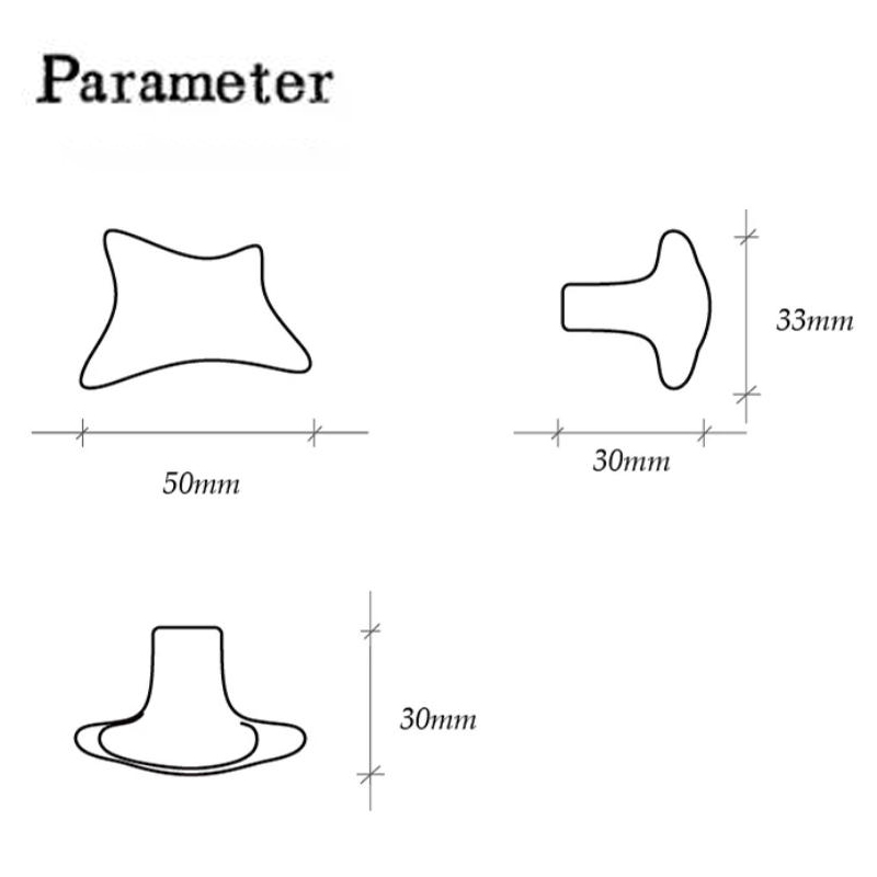 1/2/4/6 個チタンシルバー星型真鍮ハンドル興味深く斬新 - Woodworking Novel のレビューと価格