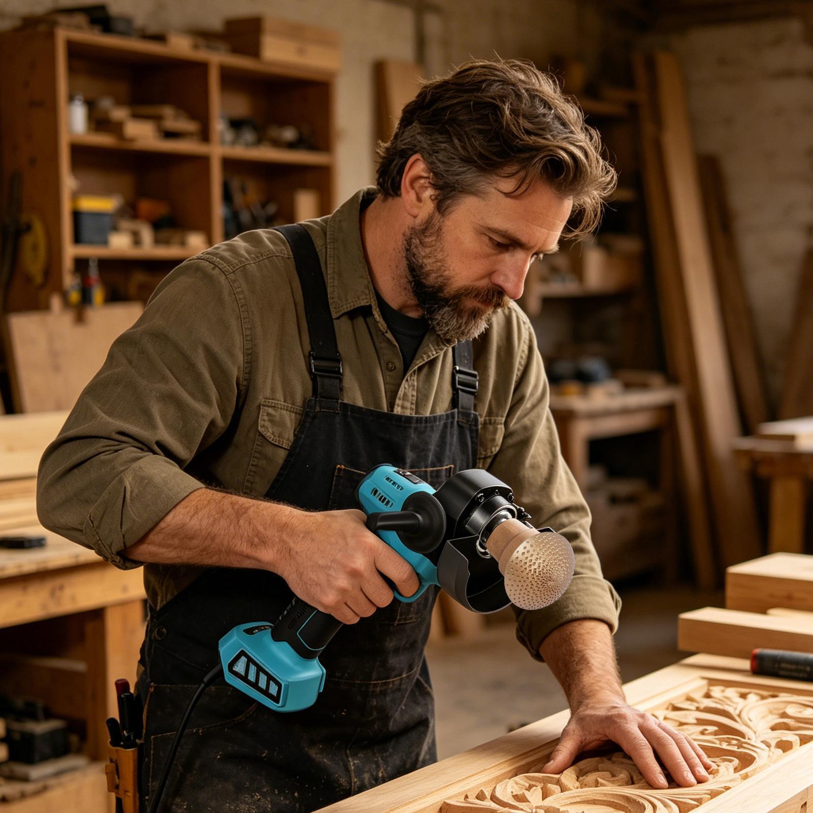 アングルグラインダーアクセサリー円弧状サンディングヘッドアク - Woodworking And Carpentry のレビューと価格