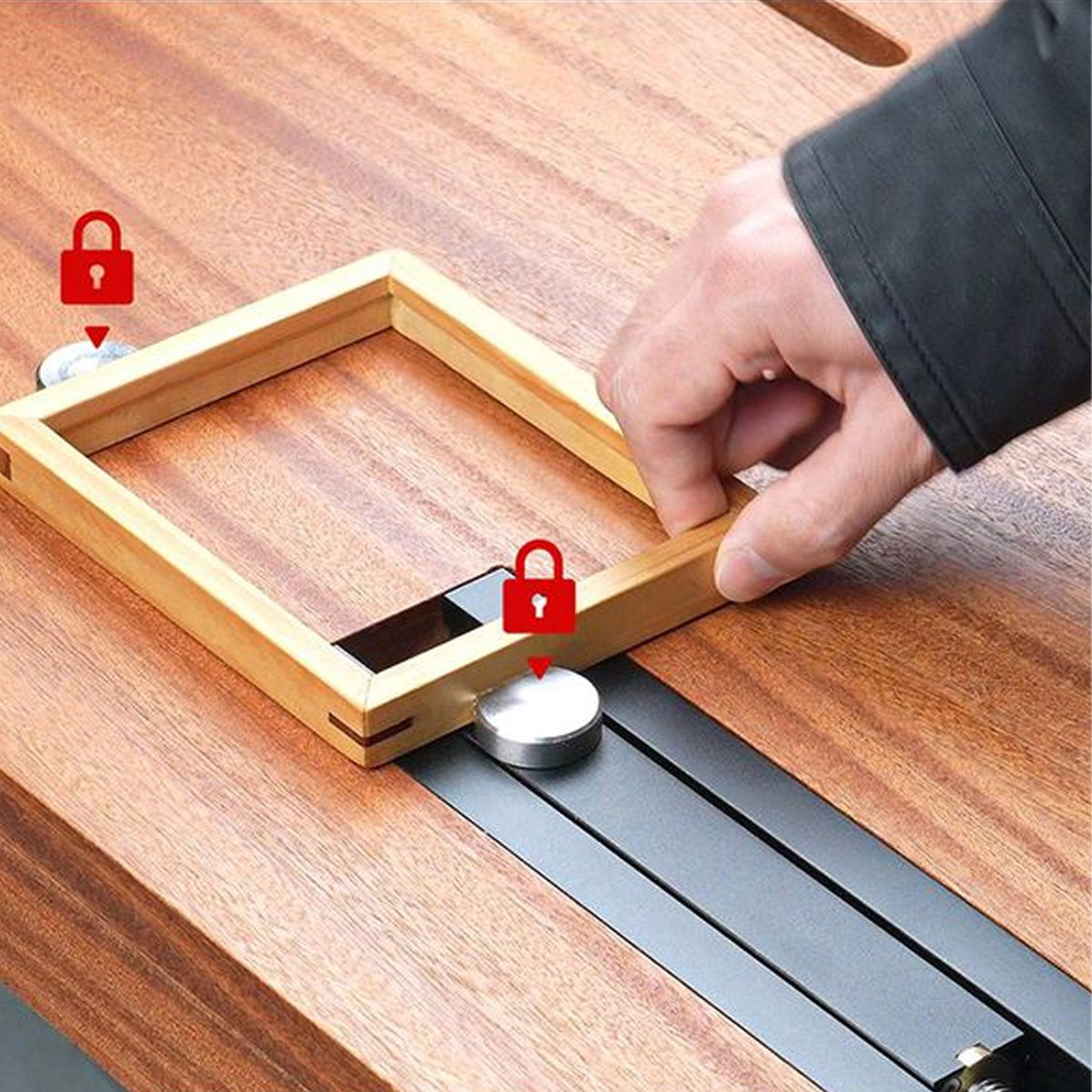 アルミニウム合金木工ベンチテールバイスエンドバイス、プロの安 - Woodworking Front Vise のレビューと価格