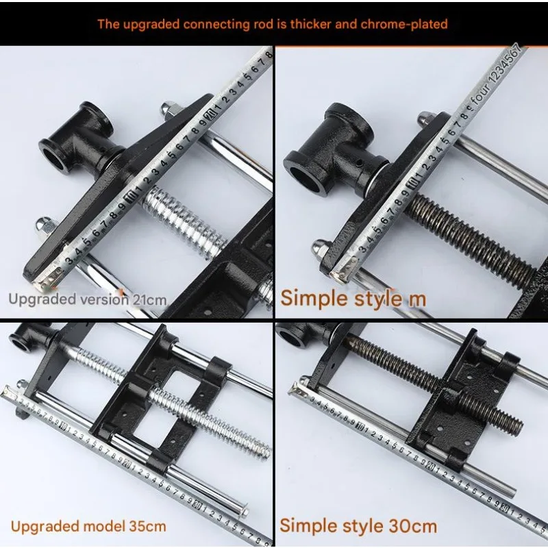 7/10.5インチフロントバイス木工作業台バイスヘビーデュー - Woodworking Front Vise のレビューと価格